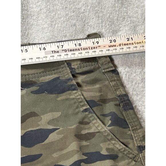 Lee Camo Cargo Shorts Mens W38 Extreme Motion Hiking Fishing Green Loose Baggy - Picture 6 of 16